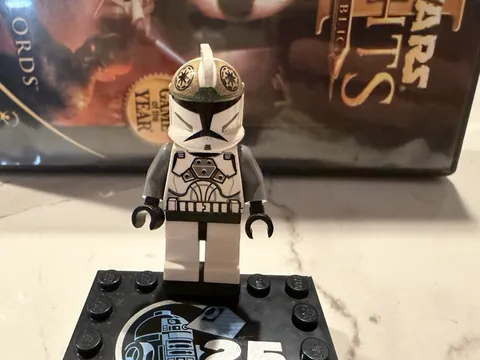 LEGO Star Wars Clone Gunner Minifigure SW0221. P1 2009. Mint Condition.