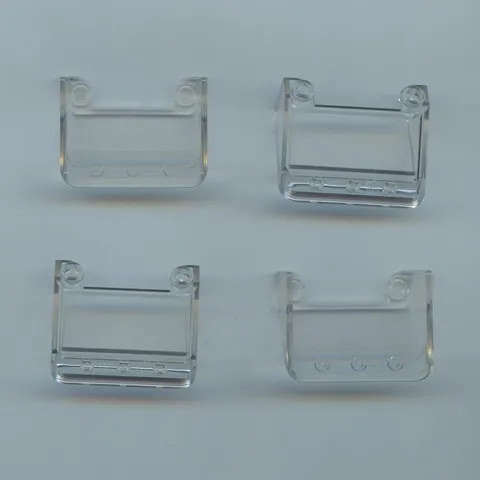 LEGO x 4 Trans-Clear Windscreen 3 x 4 x 1 1/3 Large Glass Surface 57783