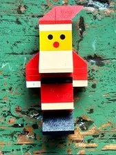 Lego Vintage 1980 Santa Claus Assembled Christmas Collectible