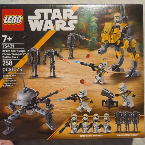 LEGO Star Wars 75431 327th Star Corps Clone Troopers Battle Pack 258 pcs Sealed