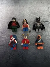 Lego DC & Batman Justice League Minifigure Lot Of 6