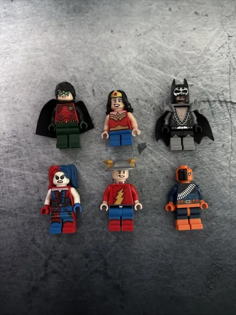 Lego DC & Batman Justice League Minifigure Lot Of 6
