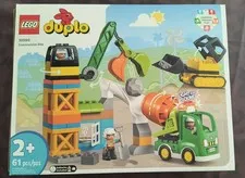 LEGO DUPLO: Construction Site (10990) Complete with Box & Manual 