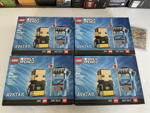 Lot of 4 - Lego Brickheadz Avatar 40554 Jake Sully & His Avatar | New | Retired