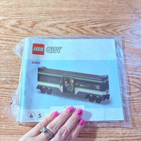 Lego City Express Passenger Train Set 60337 Instruction Manuals Only