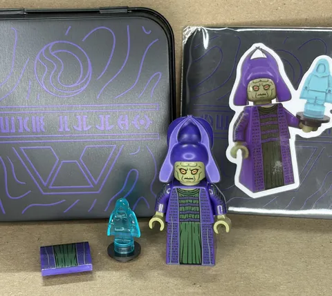 LEGO Star Wars OBT Bricks Custom Trade Tactician Rune Haako Variant Minifigure