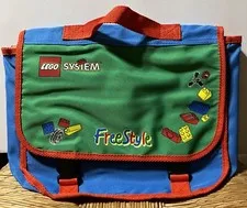 LEGO System Freestyle BAG Canvas Messenger Storage Carry Holder Blocks
