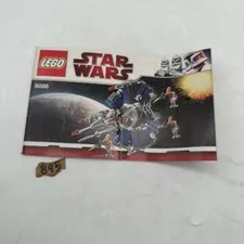 LEGO Star Wars Droid Tri-Fighter 8086 Instruction Manual ONLY Retired 2010