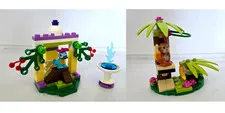 Lego Friends Macaw 41044 & Orangutan 41045 Pre-Owned Complete w/ Instructions