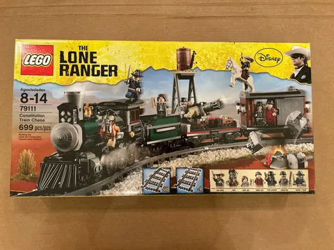 LEGO Lone Ranger Constitution Train Chase 79111-Brand New In Factory Sealed Box