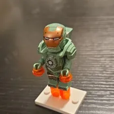 LEGO scuba iron man minty green