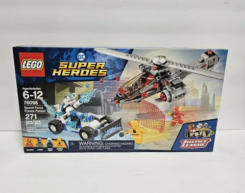 LEGO DC Super Heroes Speed Force Freeze Pursuit 76098 New Retired Reverse Flash