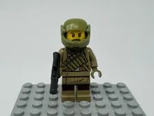 LEGO Star Wars Resistance Trooper SW0892 Minifigure Blaster 75202 Green Helmet
