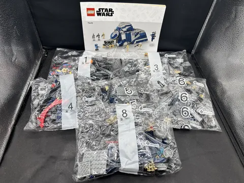 Lego 75435  Star Wars Battle Of Felucia Separatist MTT  **MISSING BAGS #2 &#7 **