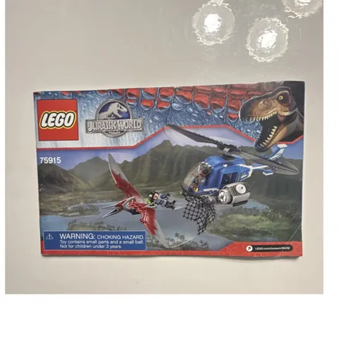LEGO Jurassic World 75915 Illustrated Manual Booklet Multilingual