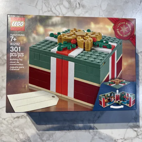 LEGO Christmas Gift Box 40292 Set Box 30 pcs Limited Edition Ages 7+ -Sealed SET