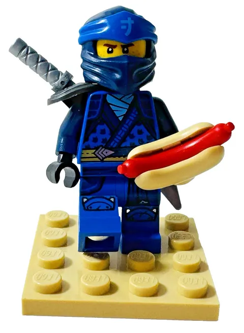 LEGO Ninjago Crystalized Jay Minifigure njo0764 71771