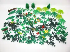 LEGO Lot Parts Pieces Foliage  Plants and Leaves Flowers  Bulk