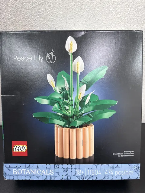 LEGO Botanicals Peace Lily Flower Building Set for Adults #11504