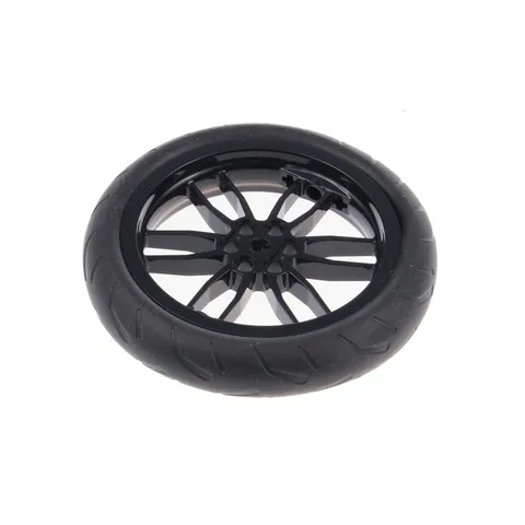 1x LEGO Technic Motorcycle Tire 94.2x22 Black Rim 75x17 88516 88517c01