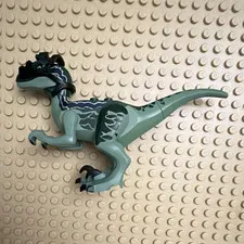 LEGO Velociraptor Blue 2015 Rare Figure w/ Camera Headset (Good Condition) JW