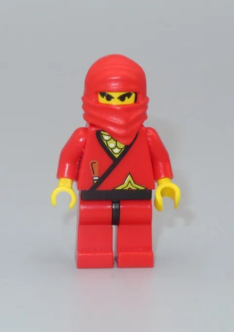 LEGO Vintage Classic Red Ninja minifigure 3052 3053 3050 3051