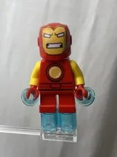 LEGO Minifigure sh0362 Iron Man Short Legs 2017 Mighty Micros 76072 Marvel Rare