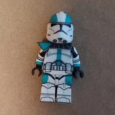 Custom LEGO Star Wars Clone Trooper Minifigure Lot of 2
