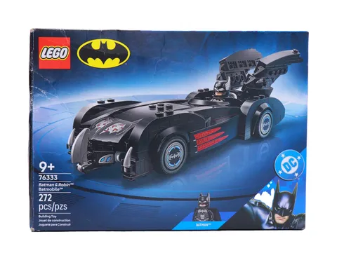 LEGO DC Batman & Robin Batmobile 76333 – 272-Piece Building Set