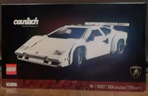 LEGO Icons Lamborghini Countach 5000 Quattrovalvole 10337 1506pcs 18+
