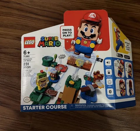 Lego Super Mario 71360 Adventures With Mario Empty Box only