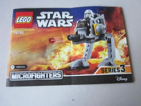 Lego Building Instructions Instruction Star Wars 75130 Micro Fighters Series 3