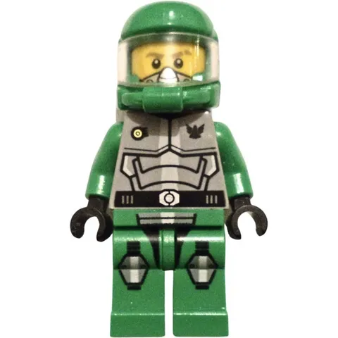 LEGO Chuck Stonebreaker minifigure Galaxy Squad Green Spaceman 70704 70706 gs009
