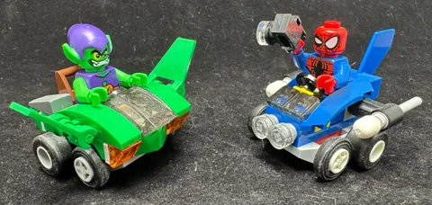 76064 LEGO Marvel Super Heroes minifigs Spider-man Green Goblin Mighty Micros