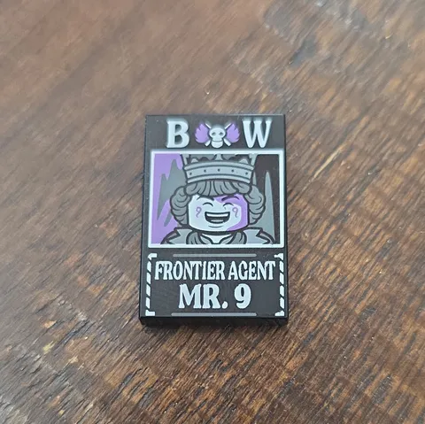 LEGO One Piece 75646 75636 75637 75638 75639 Wanted Poster Frontier Agent Mr. 9