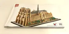 LEGO 21061 Architecture Notre-Dame de Paris INSTRUCTION MANUAL Only!