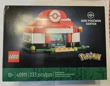 LEGO Mini Pokemon Center set 40911 - New Sealed in Box 