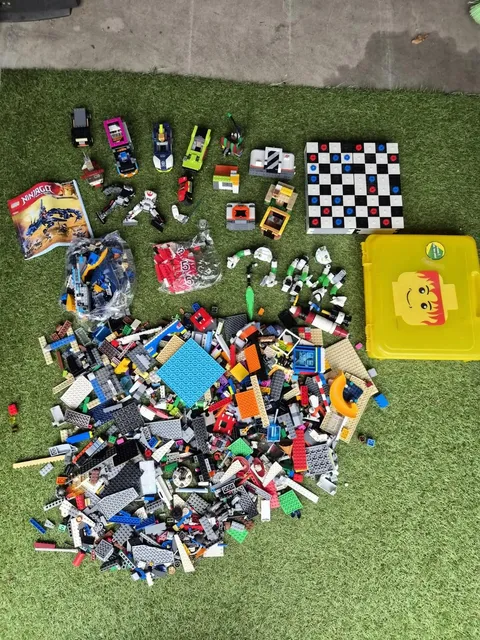Lot Of Legos Bulk Ninjago Chess Board Miscellaneous