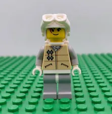 LEGO Star Wars Hoth Rebel sw0108 Minifigure 4500 Yellow Head White Visor Goggles