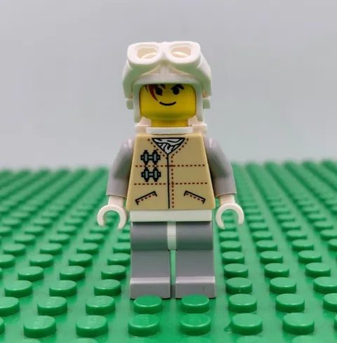 LEGO Star Wars Hoth Rebel sw0108 Minifigure 4500 Yellow Head White Visor Goggles