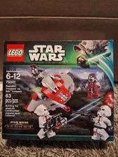 Lego 75001 SEALED Set Star Wars Republic Troopers Vs Sith Old Figure Trooper