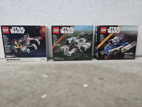 LEGO Star Wars Microfighters Set Bundle (75295, 75321, 75391)