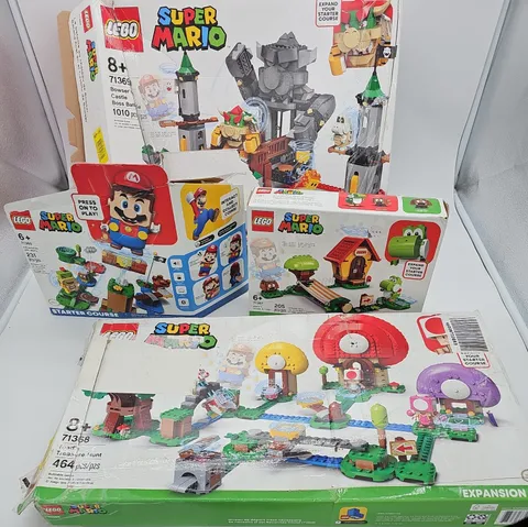 LEGO Mario set bundle 4 sets included- see description