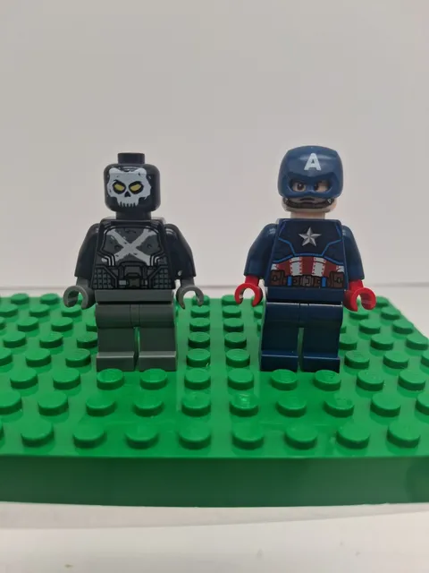 LEGO Marvel Crossbones Sh0262 Minifigure Captain America Civil War Lot
