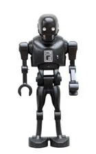 New LEGO STAR WARS K-2SO Droid Dark Silver Chest Panel Minifigure Sw1412