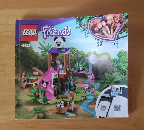 LEGO Friends 41422  MANUAL BOOK Only Panda