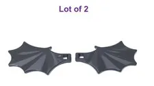 Lego Dragon Wing Black Lot of 2