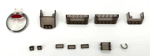 LEGO Windshield Replacement Parts & Pieces Gray 4176, 2437, 35173, 35300