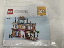 LEGO Creator 3-in-1 Main Street Instruction Manual Booklet Only Set 31141
