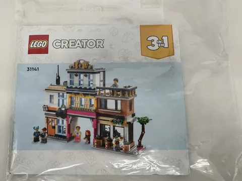 LEGO Creator 3-in-1 Main Street Instruction Manual Booklet Only Set 31141